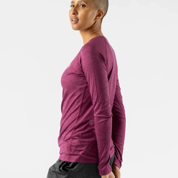 rabbit EZ Tee Long Sleeve Raspberry Grape L - Picture 4 of 14